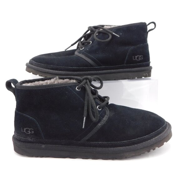 UGG Neumel Iconic Heritage Chukka Suede Boot Shoes | Black | Lace Up | EUC | 11 - Picture 13 of 13